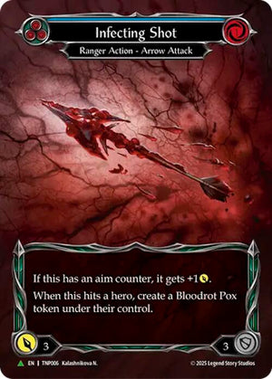 Infecting Shot (Blue) (Marvel) - TNP006 [Flesh and Blood Promo Cards]