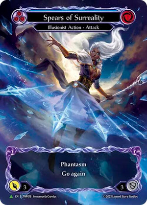 Spears of Surreality (Blue) (Marvel) - TNP018 [Flesh and Blood Promo Cards]