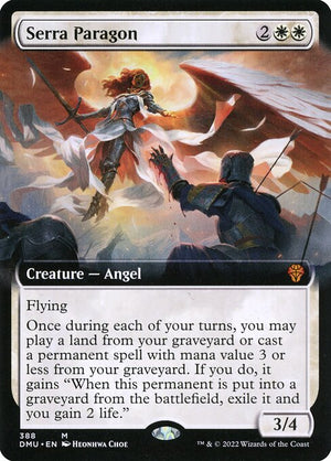 Serra Paragon (388) [Dominaria United] [Extended Art]
