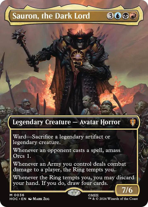 Sauron, the Dark Lord (Borderless) (36) [The Hobbit: Eternal-Legal]