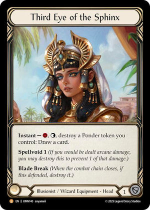 Third Eye of the Sphinx (OMN140) [Omens of the Third Age]