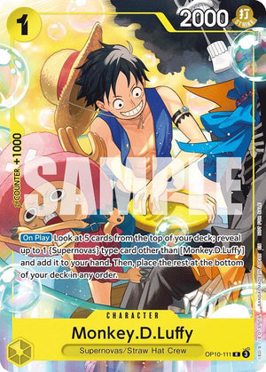 Monkey.D.Luffy (Welcome Pack 2026 Vol.1) (OP10-111) [One Piece Promotion Cards]