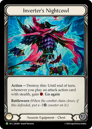 Inverter's Nightcowl - JDG064 [Flesh and Blood Promo Cards]