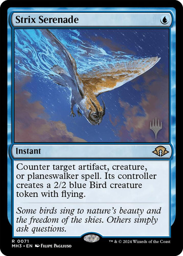 Strix Serenade (71) [Secrets of Strixhaven Promos]