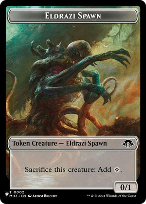 Eldrazi Spawn (MH3) // Rat (WOE) Double-Sided Token (2 // 7) [The List]