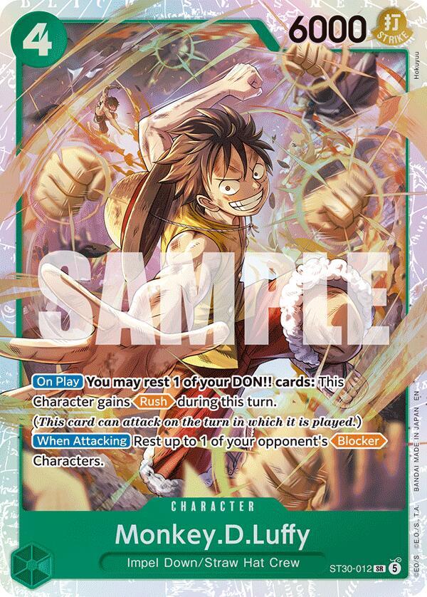 Monkey.D.Luffy (ST30-012) [Starter Deck EX: Luffy & Ace]