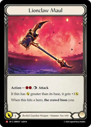 Lionclaw Maul (OMN247) [Omens of the Third Age]