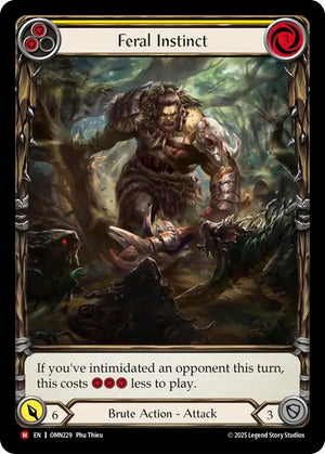 Feral Instinct (Extended Art) (OMN229) [Omens of the Third Age]