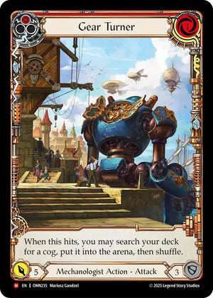 Gear Turner (Extended Art) (OMN235) [Omens of the Third Age]