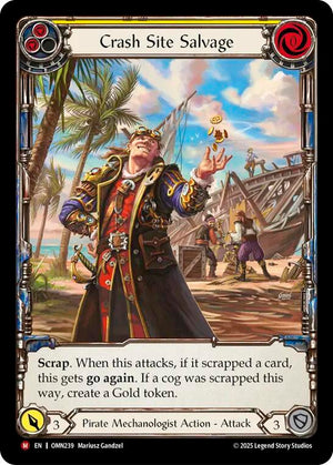 Crash Site Salvage (Extended Art) (OMN239) [Omens of the Third Age]