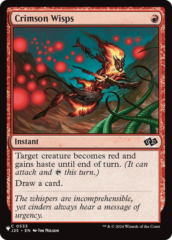 Crimson Wisps (J25) (533) [The List]