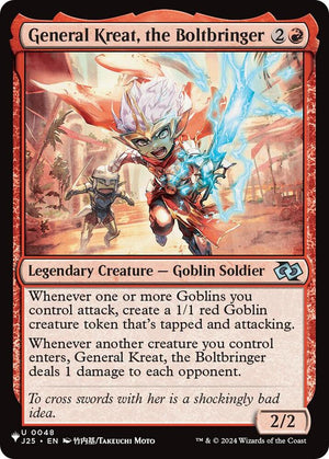 General Kreat, the Boltbringer (Anime) (48) [The List]