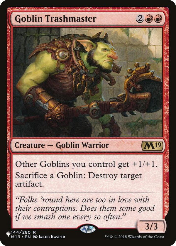 Goblin Trashmaster (144) [The List]