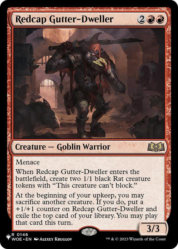 Redcap Gutter-Dweller (146) [The List]
