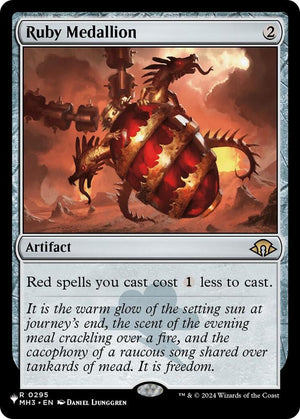 Ruby Medallion (295) [The List]