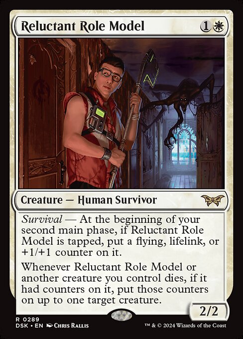 Reluctant Role Model (289) [Duskmourn: House of Horror]