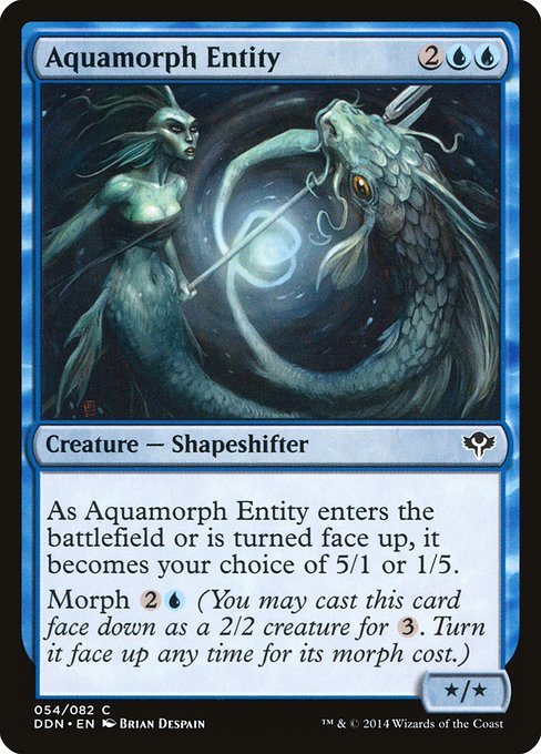 Aquamorph Entity (54) [Duel Decks: Speed vs. Cunning]