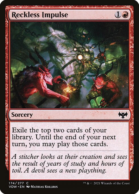 Reckless Impulse (174) [Innistrad: Crimson Vow]
