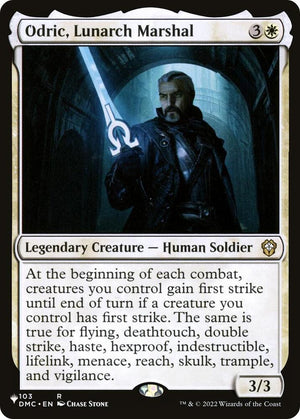 Odric, Lunarch Marshal (DMC) (103) [The List]