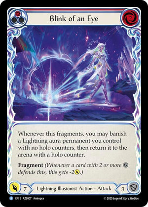 Blink Of An Eye (Red) (AZS007) [Armory Deck: Zyggy]