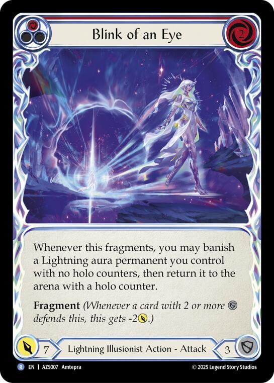 Blink Of An Eye (Red) (AZS007) [Armory Deck: Zyggy]