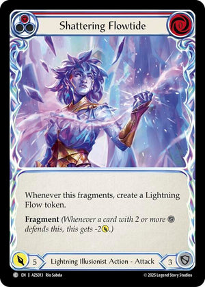Shattering Flowtide (Red) (AZS013) [Armory Deck: Zyggy]