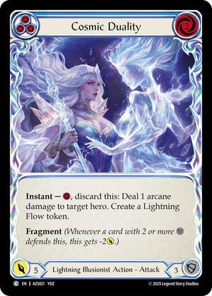 Cosmic Duality (Blue) (AZS021) [Armory Deck: Zyggy]