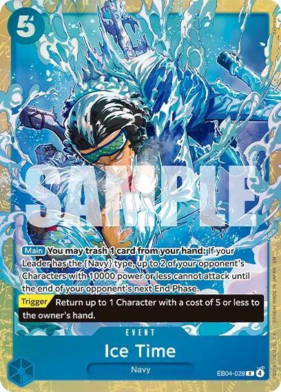 Ice Time (Premium Card Collection -Best Selection Vol. 6-) (EB04-028) [One Piece Promotion Cards]