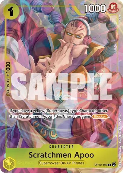 Scratchmen Apoo (Premium Card Collection -Best Selection Vol. 6-) (OP10-108) [One Piece Promotion Cards]