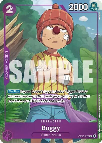 Buggy (Premium Card Collection -Best Selection Vol. 6-) (OP13-072) [One Piece Promotion Cards]