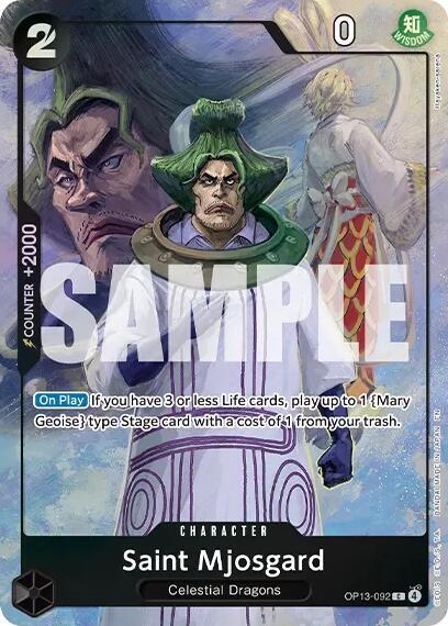 Saint Mjosgard (Premium Card Collection -Best Selection Vol. 6-) (OP13-092) [One Piece Promotion Cards]