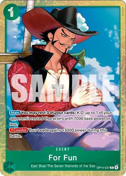 For Fun (Premium Card Collection -Best Selection Vol. 6-) (OP14-037) [One Piece Promotion Cards]