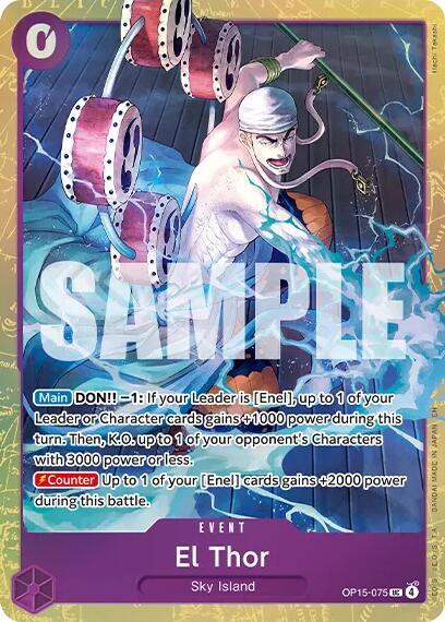 El Thor (Premium Card Collection -Best Selection Vol. 6-) (OP15-075) [One Piece Promotion Cards]