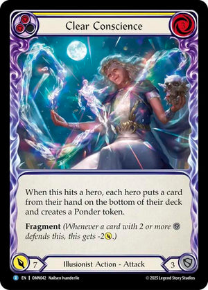 Clear Conscience (Yellow) (OMN042) [Omens of the Third Age]