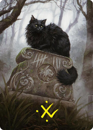 Nine-Lives Familiar 2 Art Card (36/54) (Gold-Stamped Signature) [Foundations Art Series]