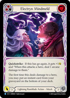 Electryn Mindmeld (Yellow) (OMN054) [Omens of the Third Age]