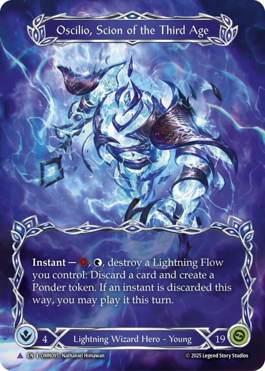 Oscilio, Scion Of The Third Age (Marvel) (OMN095) [Omens of the Third Age]
