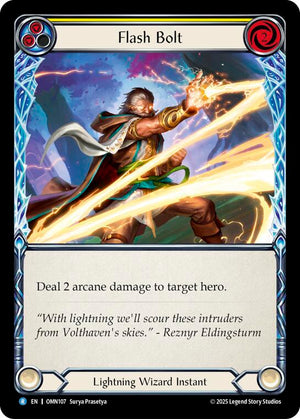 Flash Bolt (Yellow) (OMN107) [Omens of the Third Age]
