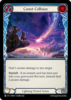 Comet Collision (Blue) (OMN111) [Omens of the Third Age]