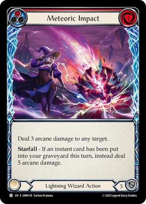 Meteoric Impact (Red) (OMN118) [Omens of the Third Age]