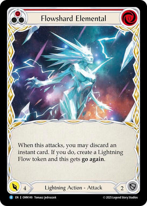 Flowshard Elemental (Red) (OMN149) [Omens of the Third Age]