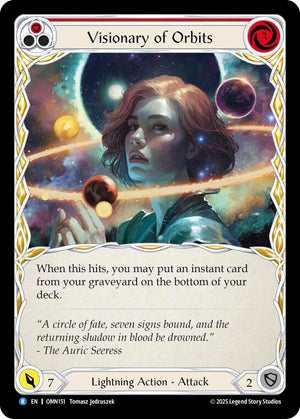 Visionary Of Orbits (Red) (OMN151) [Omens of the Third Age]