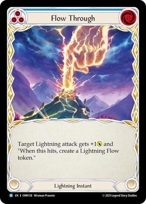 Flow Through (Blue) (OMN158) [Omens of the Third Age]