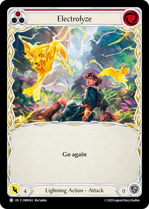 Electrolyze (Red) (OMN163) [Omens of the Third Age]