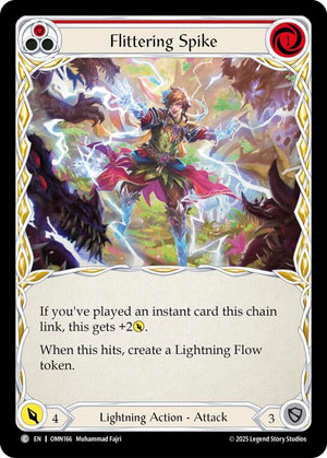 Flittering Spike (Red) (OMN166) [Omens of the Third Age]