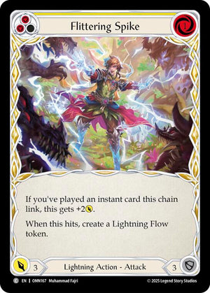 Flittering Spike (Yellow) (OMN167) [Omens of the Third Age]