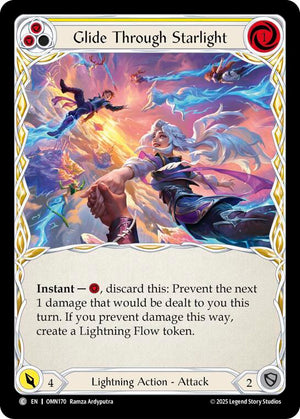 Glide Through Starlight (Yellow) (OMN170) [Omens of the Third Age]