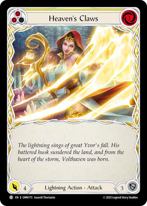 Heaven's Claws (Blue) (OMN173) [Omens of the Third Age]