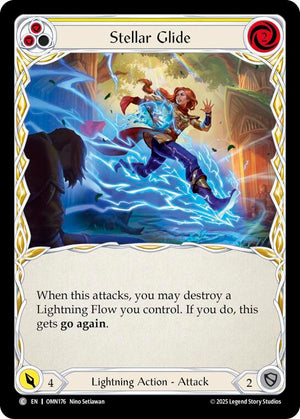 Stellar Glide (Yellow) (OMN176) [Omens of the Third Age]