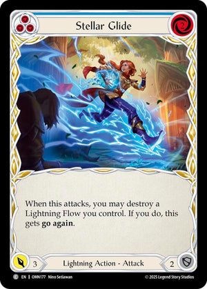 Stellar Glide (Blue) (OMN177) [Omens of the Third Age]
